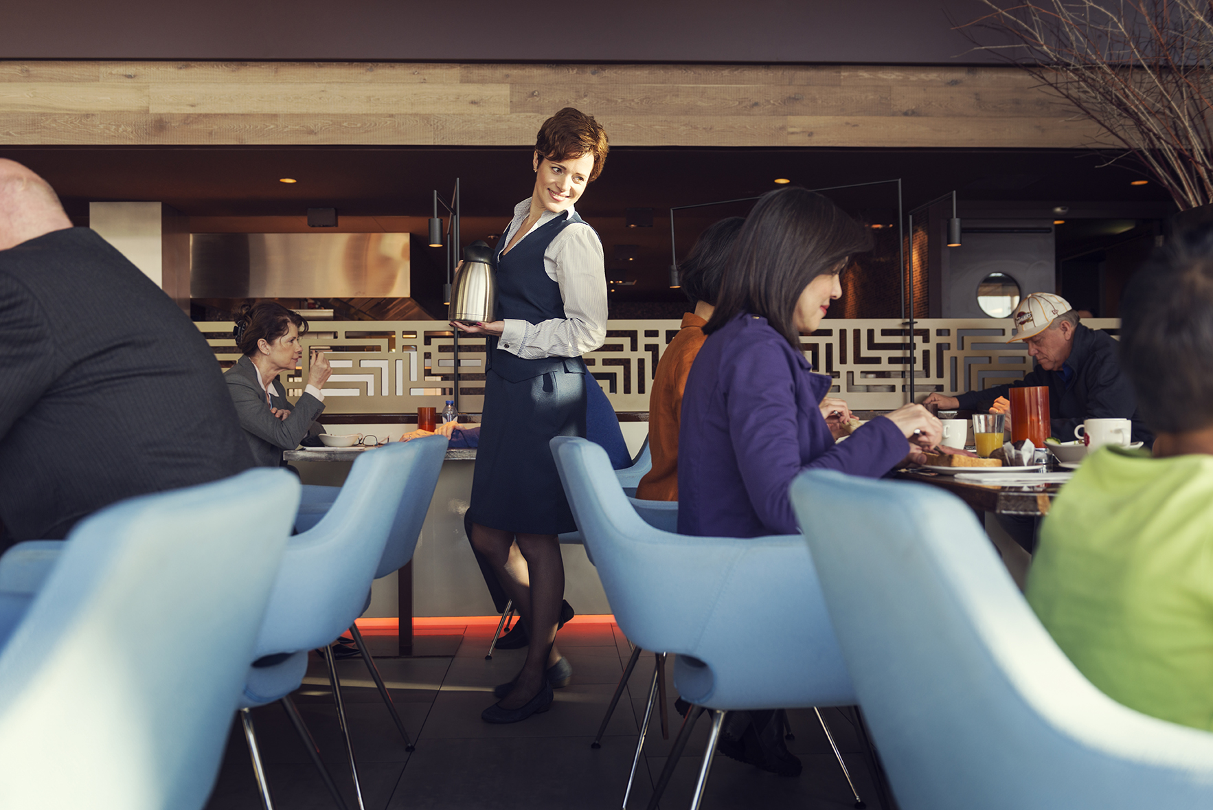 Компактное решение для горячей воды для профессионального использования